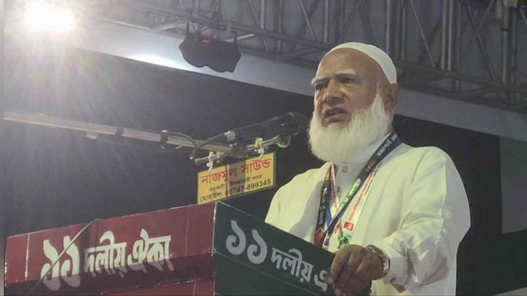 ‘দেখা যাবে, কার বুকের পাটা কতটুকু’, লংমার্চ শেষে সরকারের উদ্দেশে শফিকুর
