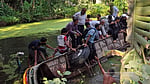 বরিশালে বাস নিয়ন্ত্রণ হারিয়ে পুকুরে, নিহত ১