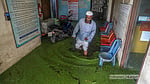 বৃষ্টিতে বিদ্যুৎ কার্যালয়ে জলাবদ্ধতা