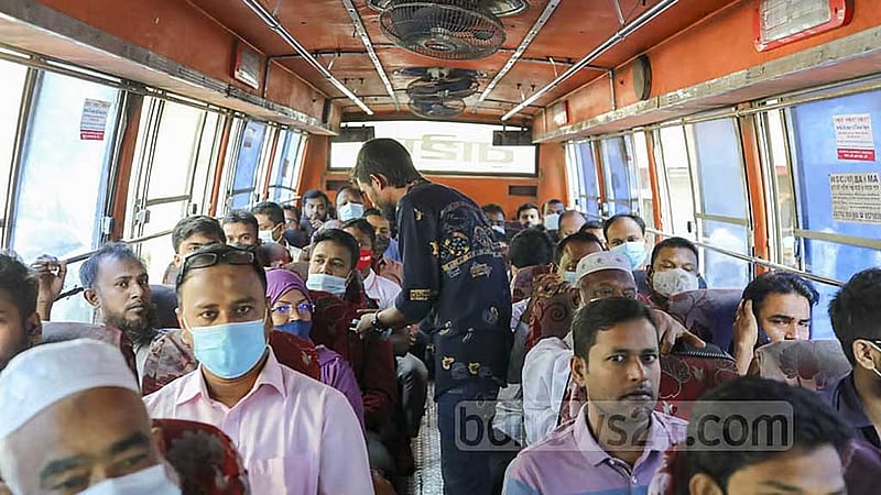 ভাড়া পুনঃনির্ধারণে বাস ও লঞ্চ মালিকদের সুবিধা দেওয়ার পাঁয়তারা চলছে: যাত্রী কল্যাণ সমিতি