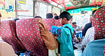 স্কুলে পড়ার বয়সে বাসে বই বিক্রি!