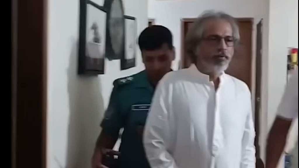মোহাম্মদপুর থেকে সাবেক এমপি মোশতাক আহমেদ রুহি গ্রেপ্তার