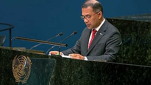 মারণাস্ত্র নয়, বিশ্বশান্তি প্রতিষ্ঠার হাতিয়ার হবে যুক্তিতর্ক: জাতিসংঘে তারেক রহমান
