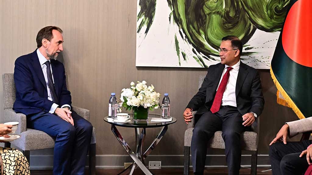 প্রধানমন্ত্রীর সঙ্গে ইন্টারন্যাশনাল পিস ইনস্টিটিউটের প্রেসিডেন্টের বৈঠক
