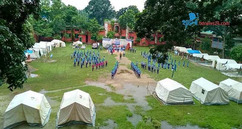 নীলফামারীতে পাঁচ দিনব্যাপী স্কাউট সমাবেশ