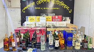 অর্ধ কোটি টাকার মদসহ গুলশানে যুবক গ্রেপ্তার