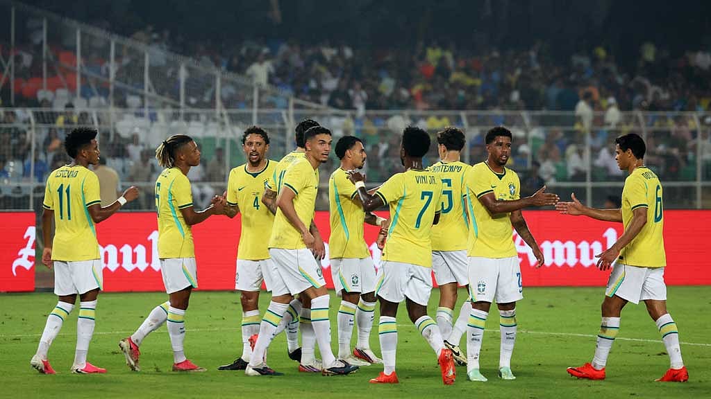 ভারতকে হারিয়ে এশিয়া সফর শেষ ব্রাজিলের