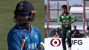 সুরিয়াভানশিকে আউট করে ‘বাচ্চা দোলানো’ উদযাপন, সমালোচনার মুখে সাইম