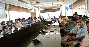 নেত্রকোণায় শিশু অধিকার দিবস ও শিশু একাডেমির ৫০ বছর পূর্তি উদযাপন