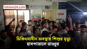 নোয়াখালীতে চিকিৎসাধীন অবস্থায় শিশুর মৃত্যু, হাসপাতালে ভাঙচুর