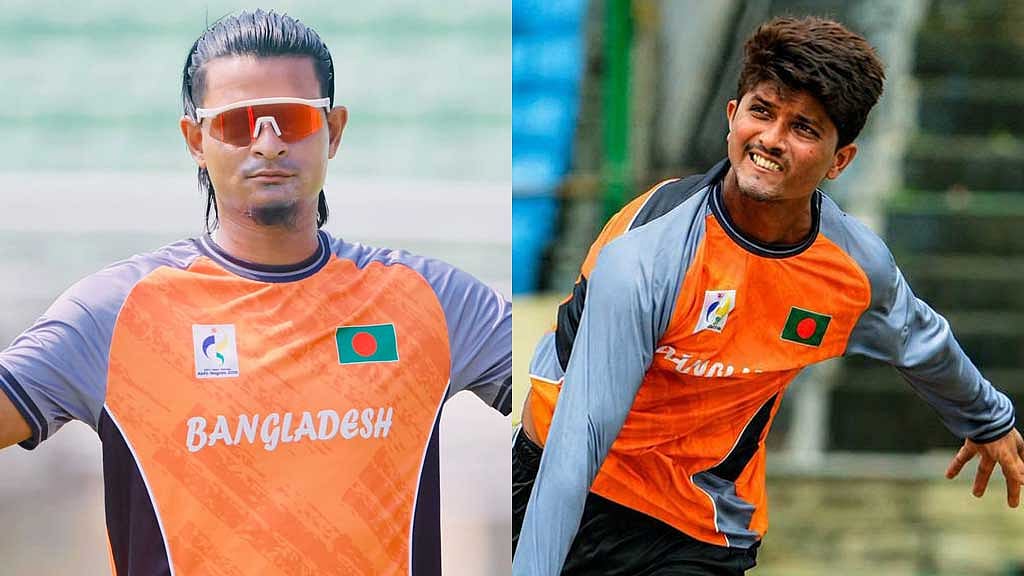র‍্যাঙ্কিংয়ে শীর্ষ দশে নাসুম ও মেহেদি