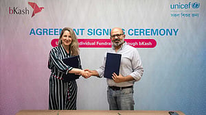 শিশুদের জন্য অনুদান পাঠানো সহজ করতে ইউনিসেফ-বিকাশ চুক্তি