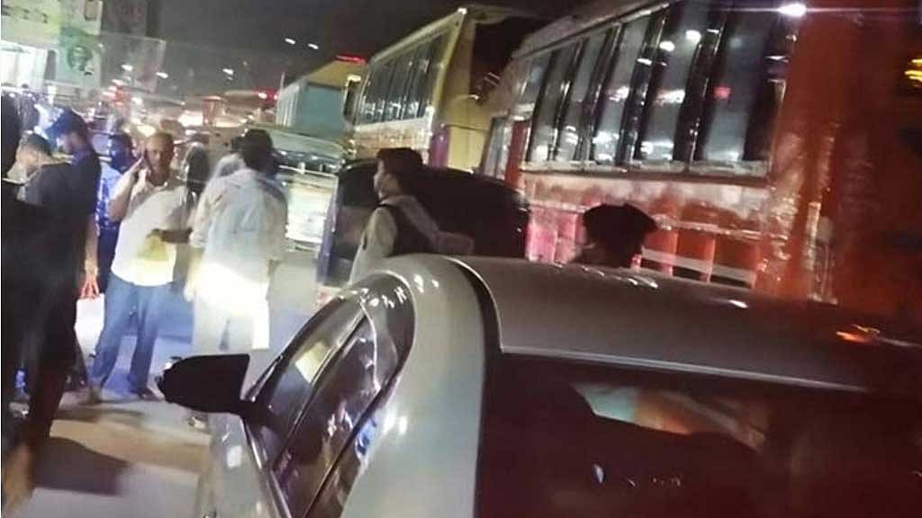 টঙ্গীতে বাসচাপায় পোশাক শ্রমিক নিহত