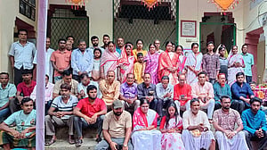 বীরেন্দ্রকৃষ্ণ ভদ্রের সাতক্ষীরার পৈত্রিক ভিটায় মহালয়ার আবাহন