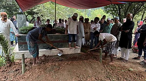 তৌফিক ইমরোজ খালিদী শায়িত হলেন বুদ্ধিজীবী কবরস্থানে