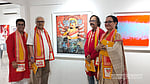 শিল্পীর কল্পনায় দেবী দুর্গা, এক প্রদর্শনীতে নানান রূপ
