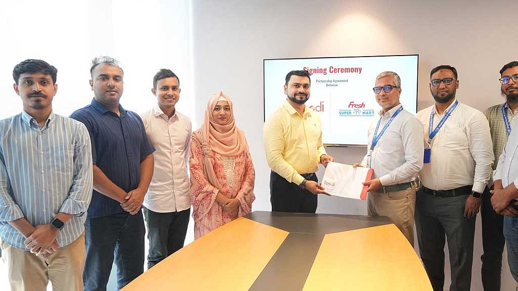 ফ্রেশ সুপার মার্টের পণ্য এখন ফুডিতে