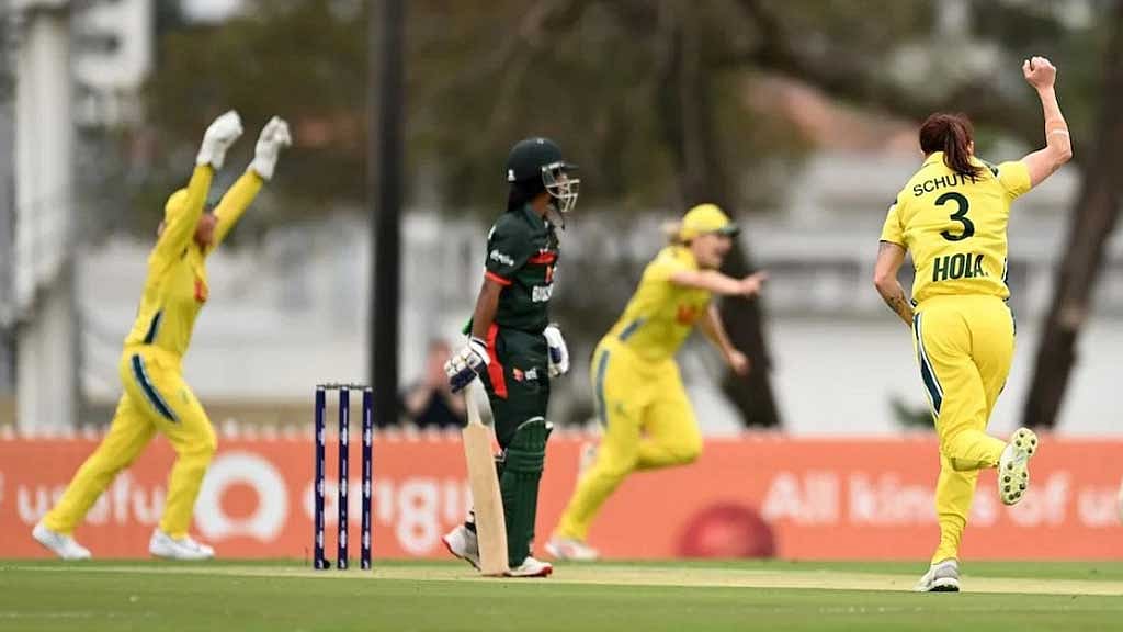 শারমিন ও স্বর্ণার ফিফটির পর বাংলাদেশের আরেকটি হার
