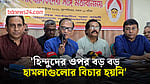 মন্দিরে হামলা ও প্রতিমা ভাঙচুরের ৩৪টি ঘটনা ঘটেছে: সন্তোষ শর্মা
