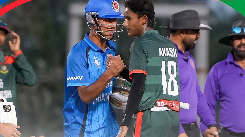 রিজনের রেকর্ডগড়া ৫ উইকেট, জয়ে শুরু বাংলাদেশের যুবাদের