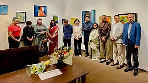 জাপানে কামরুল হাসান লিপুর একক চিত্রপ্রদর্শনী শুরু