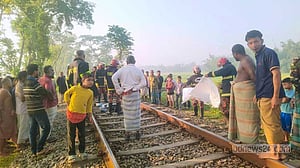 নীলফামারীতে ট্রেনে কাটা পড়ে অজ্ঞাত যুবকের মৃত্যু