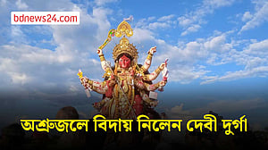 কৈলাশের পথে দেবী দুর্গা, ভক্তদের চোখে বিষাদের জল