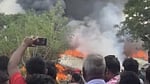 গাজীপুরে কারখানার গোডাউনে আগুন, নিয়ন্ত্রণে ফায়ারের ৮ ইউনিট