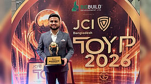 টয়োপ অ্যাওয়ার্ড পেলেন জহিরুল ইসলাম