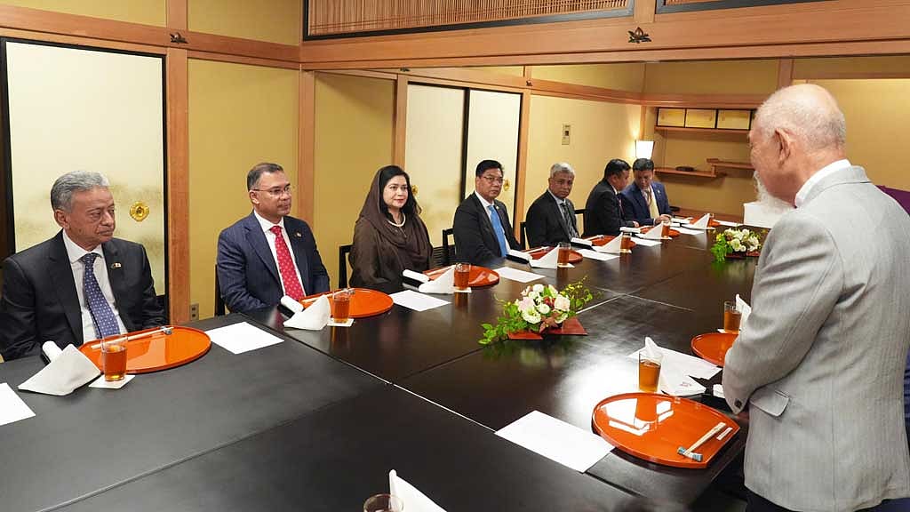 নিপ্পন ফাউন্ডেশন চেয়ারম্যানের নৈশভোজে প্রধানমন্ত্রী