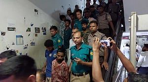 বায়তুল মোকাররম থেকে গ্রেপ্তার আওয়ামী লীগের ১৪ জন রিমান্ডে