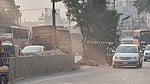 শীতের আগেই গাবতলী-কল্যাণপুর সড়কে ধুলার ভোগান্তি