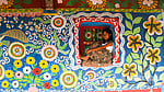 দেখন বর্মণের মাটির বাড়িতে আলপনার নান্দনিকতা