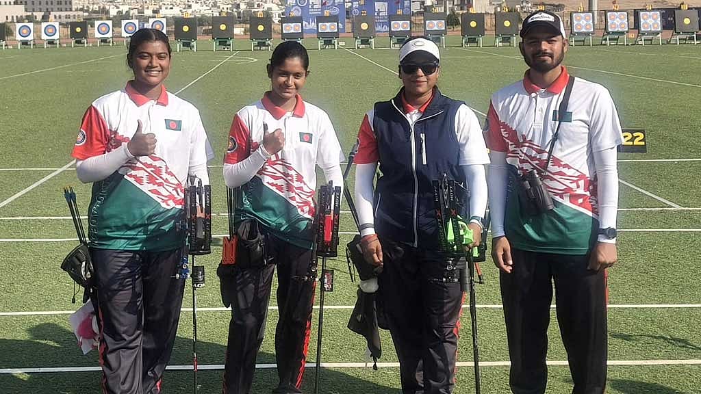 কাজাখস্তানকে উড়িয়ে এশিয়া কাপ আর্চারিতে বাংলাদেশের সোনা জয়