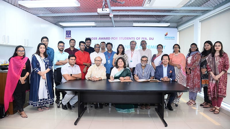 চারুকলার সঙ্গে চুক্তি নবায়ন, আসছে ‘বার্জার ইলিউশন আর্ট কম্পিটিশন’