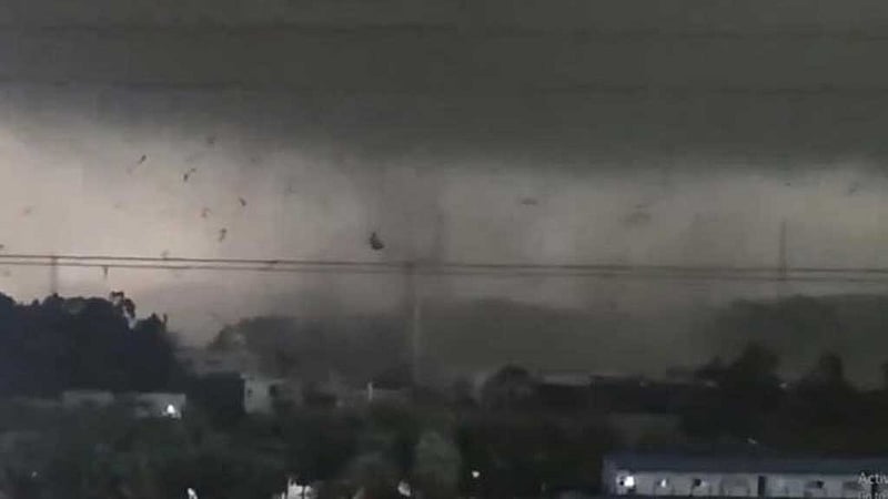 চীনে গুয়াংজৌতে টনের্ডোয় নিহত ৫, আহত ৩৩
