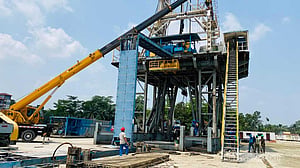 নোয়াখালীতে নতুন আরেকটি গ্যাসকূপ খনন শুরু