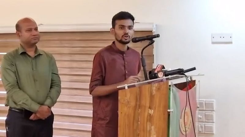 বন্যা উপদ্রুত মানুষের পাশে এগিয়ে আসার আহ্বান ক্রীড়া উপদেষ্টার