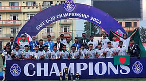 সাফ অনূর্ধ্ব-২০: চ্যাম্পিয়ন ছেলেরা পাবেন সংবর্ধনা