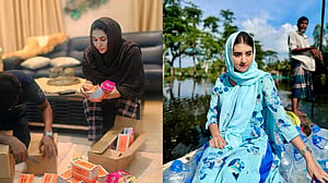 অপুর ভাষ্য, ‘মানুষ মানুষের জন্য’, বুবলী বললেন, কষ্ট দ্বিগুণ হল