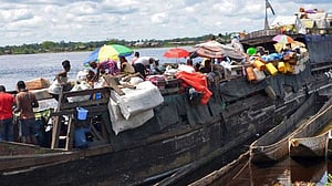 কঙ্গোয় নৌকা ডুবে ২৪ জনের মৃত্যু
