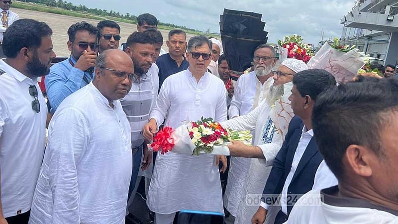 বিএনপি নেতা সালাহ উদ্দিন ৯ বছর পর কক্সবাজারে
