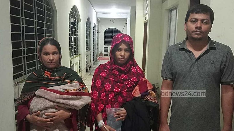 কুমিল্লায় আশ্রয়কেন্দ্রে পৃথিবীর আলো দেখল ‘সুবর্ণা’