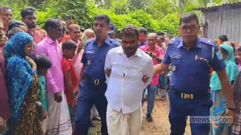 গাজীপুরে স্ত্রীকে কুপিয়ে খুনের অভিযোগে স্বামী আটক