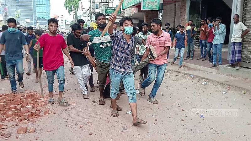 হবিগঞ্জে সংঘর্ষে ‘বুকে গুলিবিদ্ধ’ যুবক নিহত, আহত শতাধিক