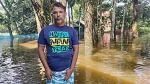 বন্যা: বেগমগঞ্জের জিরতলীতে ভরসা শহীদুল্লাহরা