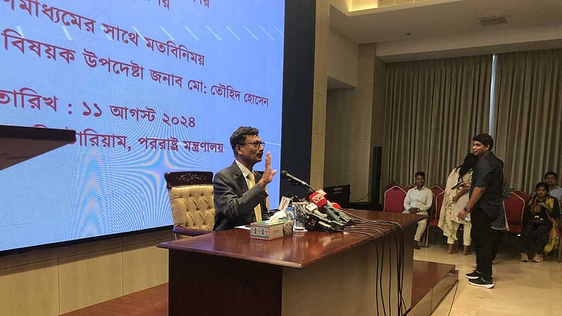 শেখ হাসিনা ‘পদত্যাগ’ করেছেন, উপদেষ্টা পরিষদ ‘নিশ্চিত’: পররাষ্ট্র উপদেষ্টা