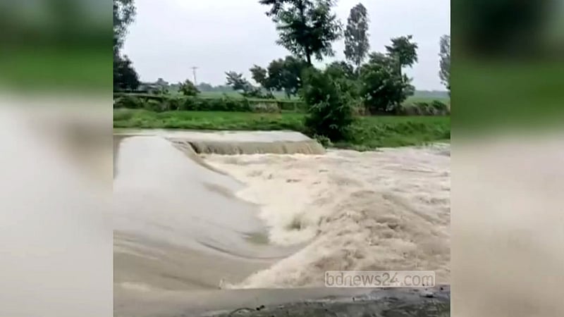 রাজশাহীতে পদ্মাসহ ৫ নদীর পানি ফের বাড়ছে