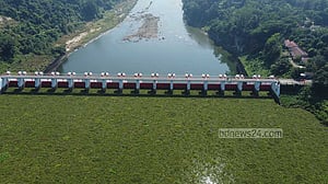 কাপ্তাই বাঁধের জলকপাট রাতে খুলছে, সতর্কতা