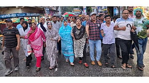 জামায়াত-শিবির নিষিদ্ধ: স্বাগত জানিয়ে সাতক্ষীরায় মিছিল